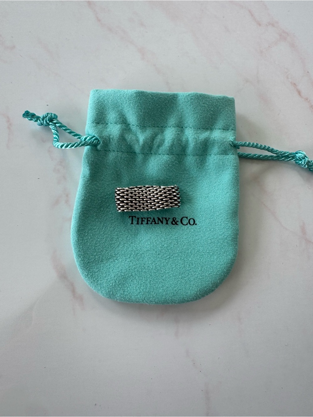 Tiffany & Co. mesh Ring